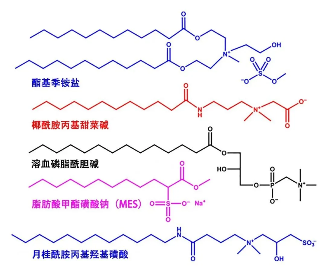 Figure 1: Several Well-Researched Bio-based Surfactants